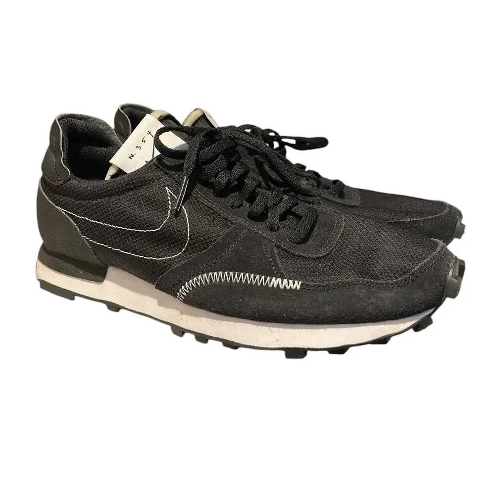 Nike Daybreak Type N. 354 Black Runners Black Swoosh Sneakers 8